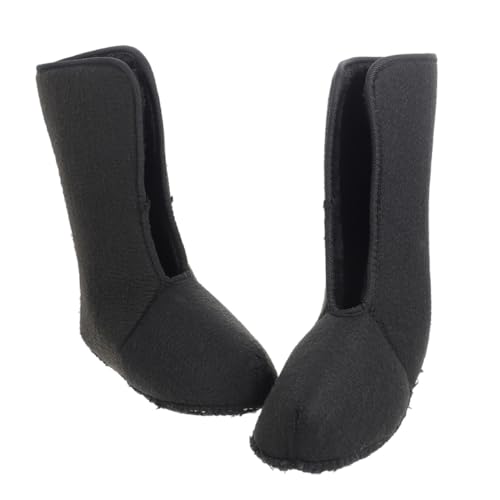 Homoyoyo Winterfeste wasserdichte Schneestiefel Einlegesohlen mit Weichem Fleecefutter Thermisch Isolierte Warme Schuh Einlagen für Herren für Outdoor Angeln Bergsteigen und von Homoyoyo