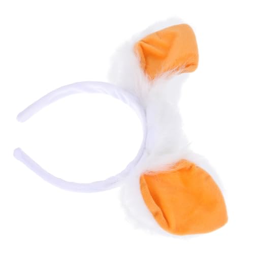 Homoyoyo Schaf-stirnband Aus Plüsch Mit Weichen Lammohren Cartoon-kopfbedeckung Für Partys Halloween Und Performance-accessoires Plüschtier-ohren-haarband Mit Lammohr-details von Homoyoyo