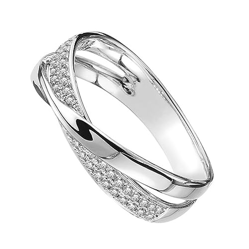 Homoyoyo Zirkonring Modering Frauen klingen Ringe für Frauen Finger x Ring x Handring einhandzwinge Mädchen klingelt modischer Fingerring Ringschmuck Kupfer Silver Homoyoyo Zirkonring Modering Frauen klingen Ringe für Frauen Finger x Ring x Handring einhandzwinge Mädchen klingelt modischer Fingerring Ringschmuck Kupfer Silver von Homoyoyo