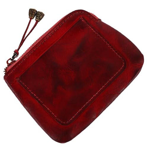 Homoyoyo Kleine Münzgeldbörse Für Damen Kartenetui Mit Reißverschluss Mini-Tasche Für Wechselgeld Robust Und Bruchfest Für Handtasche Oder Rucksack von Homoyoyo