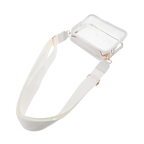Homoyoyo Transparente Umhängetasche Für Damen Durchsichtige Tasche Kleine Quadratische Tasche Transparente Kulturbeutel Durchsichtige Geldbörse Handtasche Für von Homoyoyo
