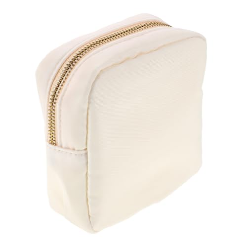 Homoyoyo wasserdichte Kleine Kosmetiktasche Nylon Reise Toilettenbeutel Großer Stauraum Kompakt Leicht Tragbar Make Up Organizer für Damen Mädchen von Homoyoyo