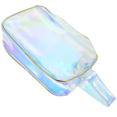 Homoyoyo wasserdichte Makeup Tasche TPU Kosmetiktasche mit Reißverschluss Leichte Kosmetiktasche Damen für Reisen Zuhause Business Langlebiger Make up Organizer Vielseitige Aufbewahrung von Homoyoyo