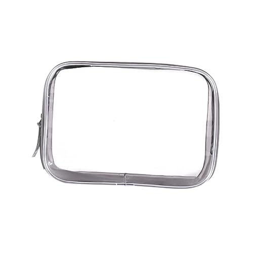 Homoyoyo wasserdichte PVC Kosmetiktasche Transparent Reise Kulturbeutel Makeup Organizer mit Reißverschluss für Damen und Herren Alltag und Urlaub von Homoyoyo