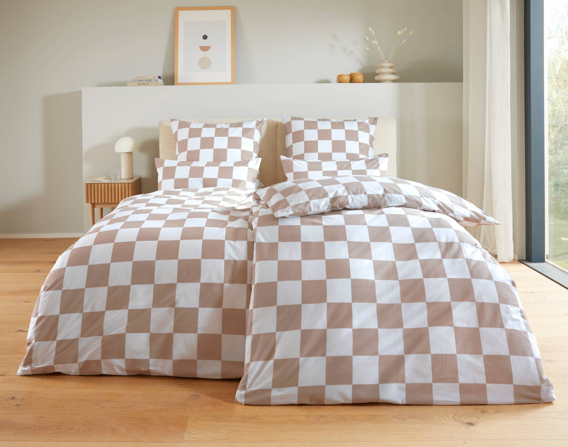 homsy by Ana Johnson Bettwäsche "Chessley" mit coolem Karo-Muster, ab Größe 135x200 cm, by Ana Johnson homsy by Ana Johnson Bettwäsche "Chessley" mit coolem Karo-Muster, ab Größe 135x200 cm, by Ana Johnson von Homsy By Ana Johnson