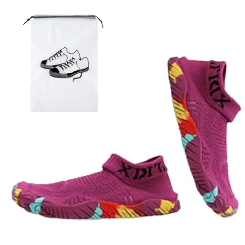 Homtrator Schnitt- und Durchstichfeste Wasser- und Landschuhe für Strandspazieren und Barfußsport von Homtrator