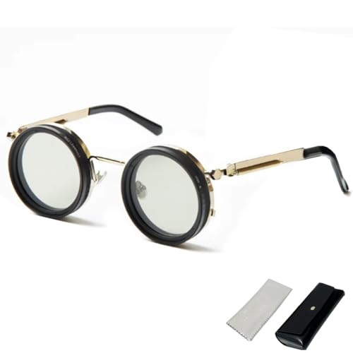 Homtrator Verstellbare Polarisierte Sonnenbrille, Verstellbare Tönungssonnenbrille Mit Integriertem ND-Filter, Manuelle(Sand Gold) von Homtrator