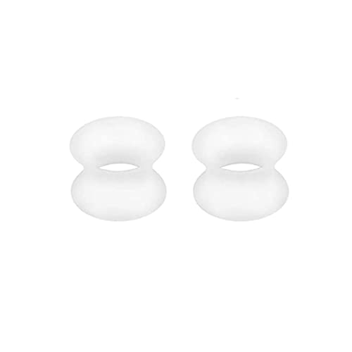 Homxi 2er Set Ohr Tunnel 10mm,Tunnel Plugs Silikon 00G Ohrstecker Herren Plug Hoop Plugs Set Ohr Weiß Homxi 2er Set Ohr Tunnel 10mm,Tunnel Plugs Silikon 00G Ohrstecker Herren Plug Hoop Plugs Set Ohr Weiß von Homxi
