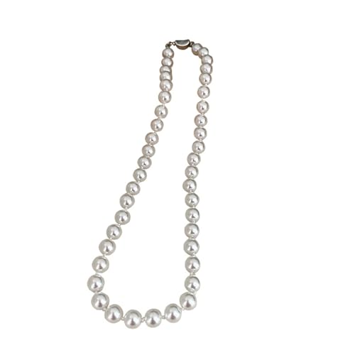 Homxi Halsketten Anhänger Weiß Mädchen,Mädchen Kette Versilbert Perlenkette Damen Halskette Kette Weiß Homxi Halsketten Anhänger Weiß Mädchen,Mädchen Kette Versilbert Perlenkette Damen Halskette Kette Weiß von Homxi