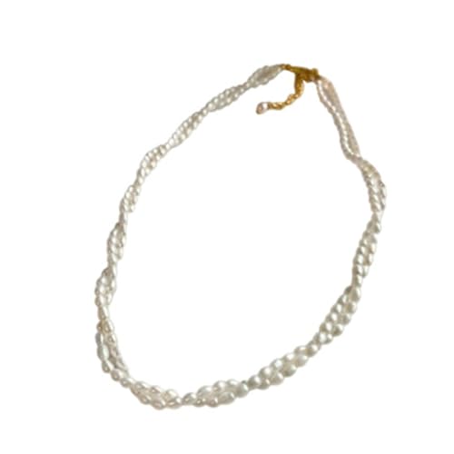 Homxi Kettenanhänger Weiß Mädchen,Anhänger Kette Mädchen Vergoldet Perlenkette Damen Anhänger Halsketten Weiß Homxi Kettenanhänger Weiß Mädchen,Anhänger Kette Mädchen Vergoldet Perlenkette Damen Anhänger Halsketten Weiß von Homxi