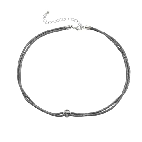 Homxi Mann Halsketten Anhänger Grau,Halskette Legierung Männer mit Anhänger Doppellagige Kette mit Perle Halskette Kette Herren Grau Homxi Mann Halsketten Anhänger Grau,Halskette Legierung Männer mit Anhänger Doppellagige Kette mit Perle Halskette Kette Herren Grau von Homxi