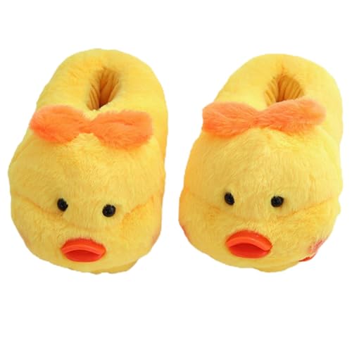 Hondeka Niedliche Tier-Hausschuhe für Damen, flauschige Plüsch-Hausschuhe mit Cartoon-Motiv in Rosa (G, M, Erwachsene, Damen, Einheitsgröße, Alphanumerisch, EU Schuhgrößensystem, M) von Hondeka