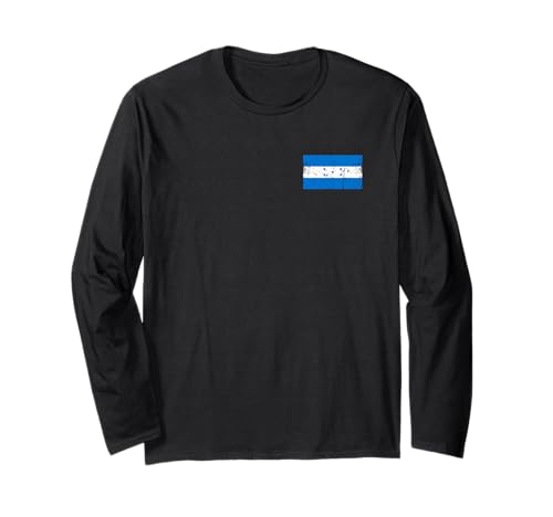 Honduras-Flaggen-Grafik für Männer, Frauen, Kinder Langarmshirt Honduras-Flaggen-Grafik für Männer, Frauen, Kinder Langarmshirt von Honduras Flag Graphic Store