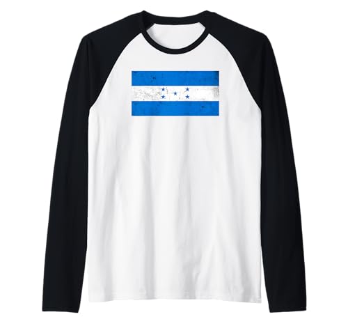 Honduras-Flaggen-Grafik für Männer, Frauen, Kinder Raglan Honduras-Flaggen-Grafik für Männer, Frauen, Kinder Raglan von Honduras Flag Graphic Store