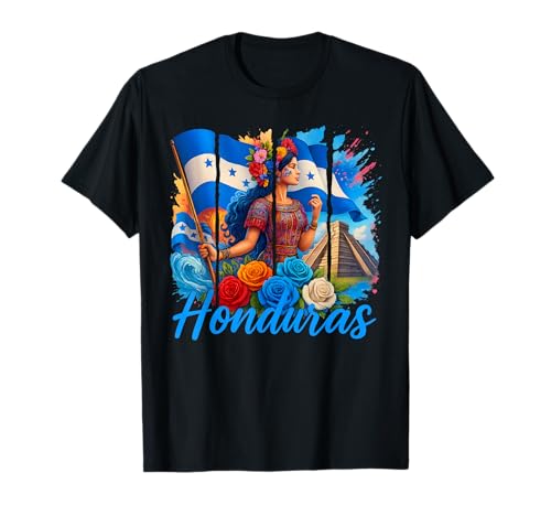 Honduranische Flagge Copan Honduras Reise Familie Urlaub Männer Frauen T-Shirt Honduranische Flagge Copan Honduras Reise Familie Urlaub Männer Frauen T-Shirt von Honduras Independence Day Apparel Men Women Kids