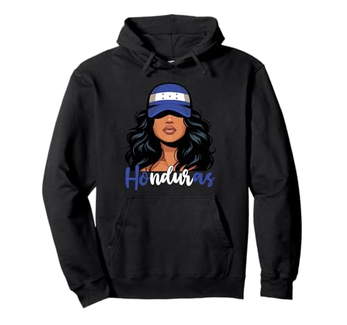 Honduranisches Mädchen Honduras Flagge Stolze Hondureña Frauen Pullover Hoodie Honduranisches Mädchen Honduras Flagge Stolze Hondureña Frauen Pullover Hoodie von Honduras for Girls and Women Honduran Outfit