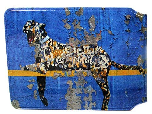 Banksy Grafitti Tiger Slim Line Buspass Wallet Credit Travel Rail Ticket Card Holder for Oyster Business ID Card Holder von Honeey