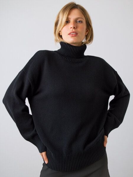 Honest Basics Chunky Rollkragenpullover Frauen von Honest Basics