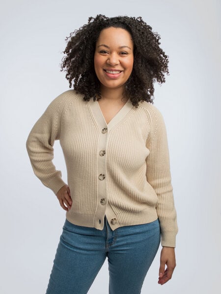 Honest Basics Grobstrick Cardigan von Honest Basics