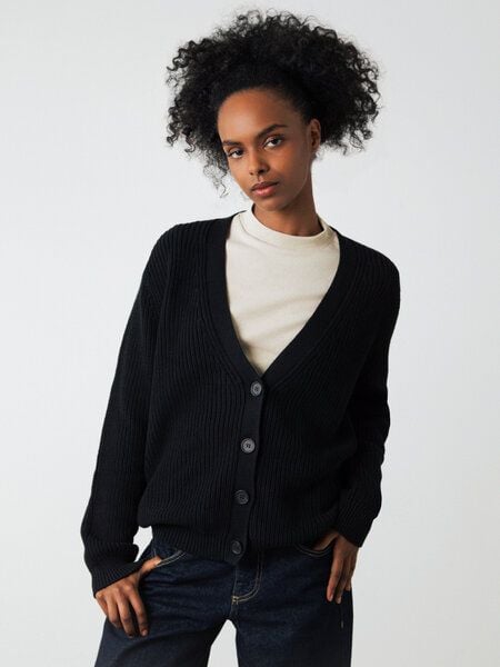 Honest Basics Grobstrick Cardigan von Honest Basics