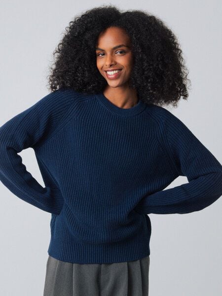 Honest Basics Grobstrick Pullover Damen von Honest Basics
