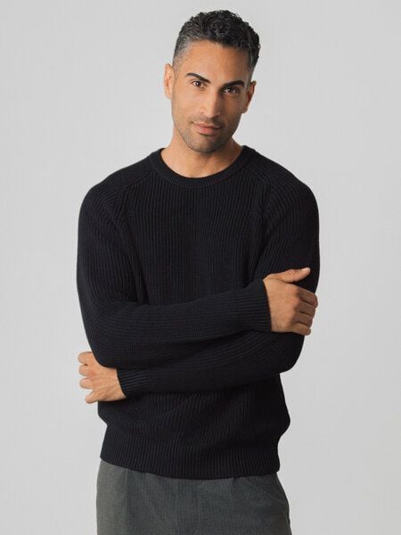 Honest Basics Heavy Knit Pullover Männer von Honest Basics