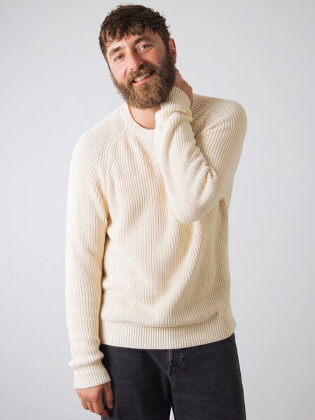 Honest Basics Heavy Knit Pullover Männer von Honest Basics