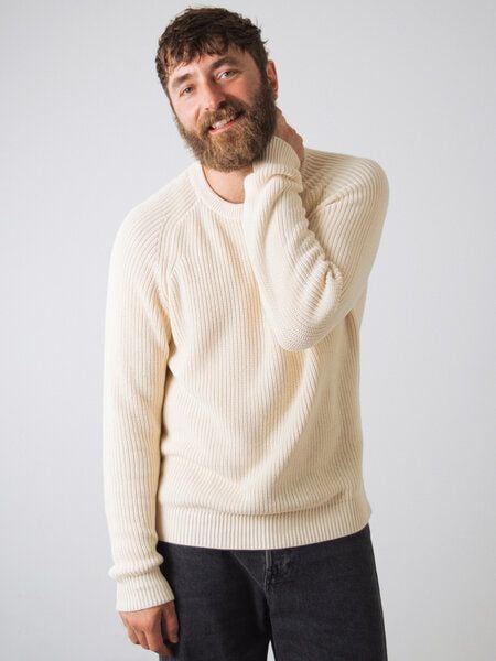Honest Basics Heavy Knit Pullover Männer von Honest Basics