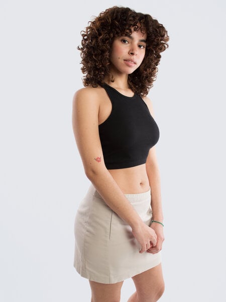 Honest Basics Racerback Crop Top von Honest Basics