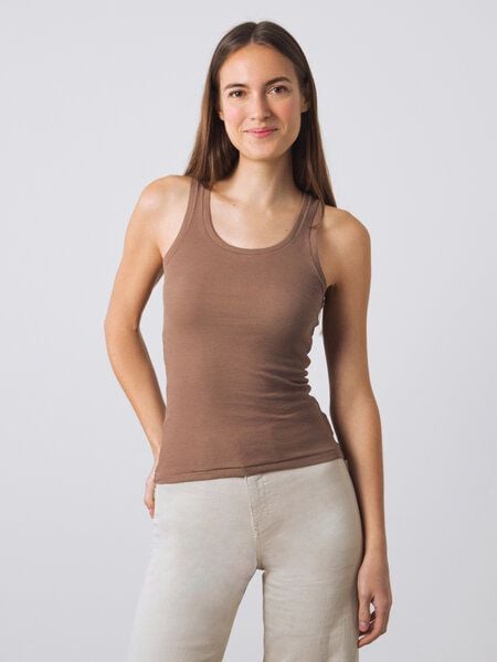 Honest Basics Scoop Rib Top von Honest Basics