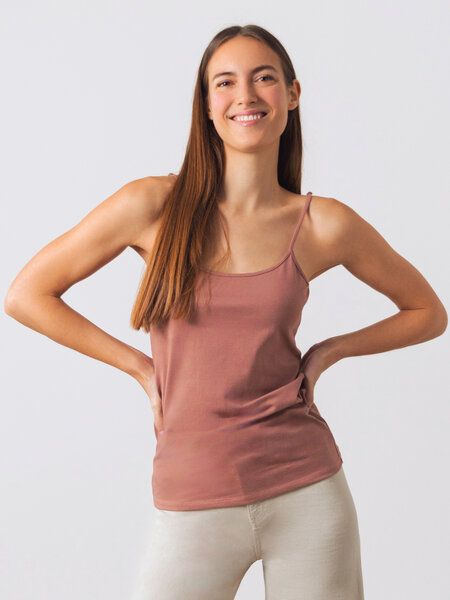 Honest Basics Spaghetti-Träger-Top Honest Basics Spaghetti-Träger-Top von Honest Basics