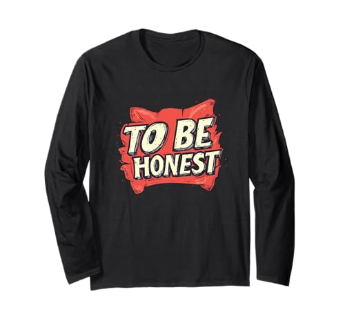 Nice to Be Honest Statement Kostüm für Jungen und Mädchen Langarmshirt Nice to Be Honest Statement Kostüm für Jungen und Mädchen Langarmshirt von Honest Outfit