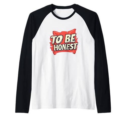 Nice to Be Honest Statement Kostüm für Jungen und Mädchen Raglan Nice to Be Honest Statement Kostüm für Jungen und Mädchen Raglan von Honest Outfit
