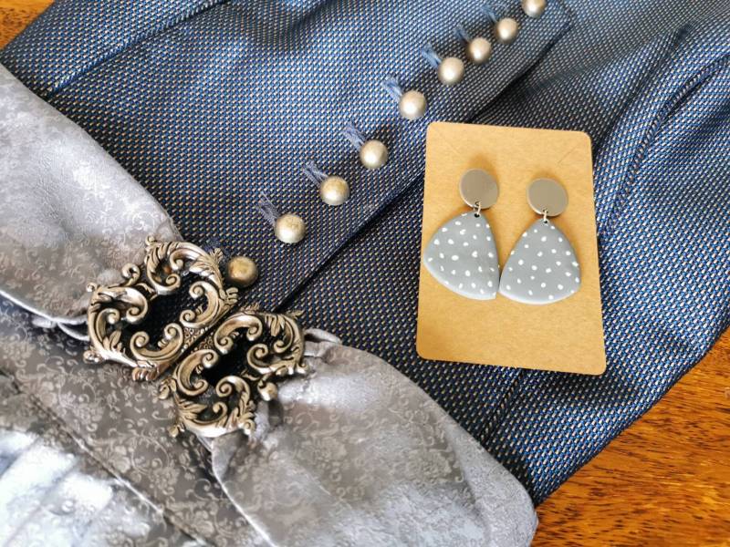 Polymer Clay Ohrringe #gwandtliebe# Trachtenschmuck Handgemacht Polymer Clay Ohrringe #gwandtliebe# Trachtenschmuck Handgemacht von HonestClayDesign