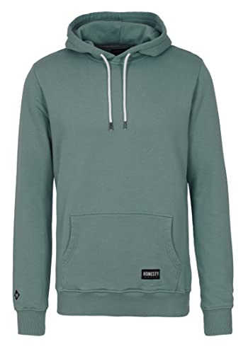 Honesty Rules Herren Kapuzenpullover Basic aus Bio-Baumwolle, sage, Gr. S von Honesty Rules