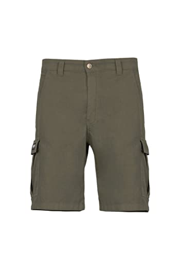 Honesty Rules Herren ShortsCargo aus Bio-Baumwolle, Olive, Gr. W33 von Honesty Rules