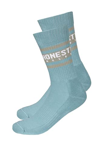 Honesty Rules Herren Socken Sport aus Bio-Baumwolle, arctic-blue, Gr. 43/47 von Honesty Rules