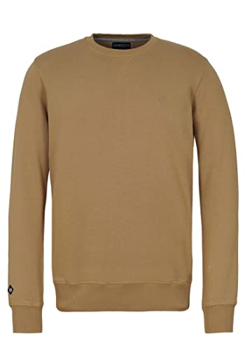 Honesty Rules Herren Sweatshirt Basic aus Bio-Baumwolle, Caramel, Gr. S von Honesty Rules