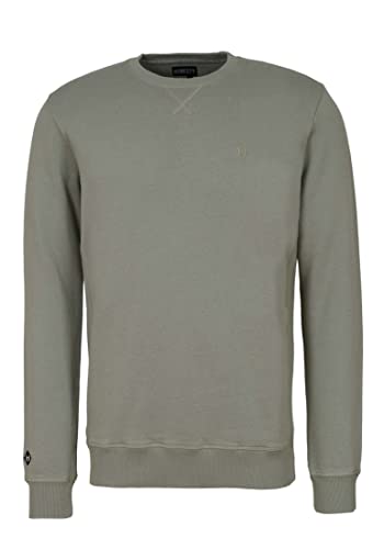 Honesty Rules Herren Sweatshirt Basic aus Bio-Baumwolle, moos, Gr. M von Honesty Rules