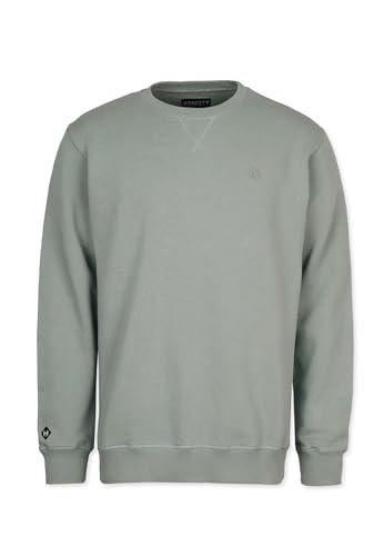 Honesty Rules Herren Sweatshirt Basic aus Bio-Baumwolle, moos, Gr. M von Honesty Rules