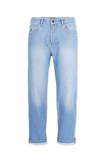 Honesty Rules Unisex Hose Loose Fit Jeans aus Bio-Baumwolle, Light-Blue, Gr. W30 L32 von Honesty Rules