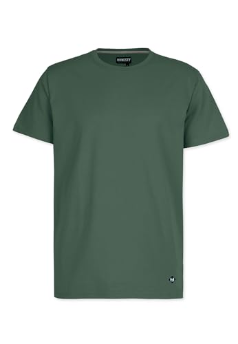 Honesty Rules Unisex Kurzarm T-Shirt Basic aus Bio-Baumwolle, Cilantro-Green, Gr. M von Honesty Rules