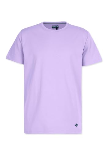 Honesty Rules Unisex Kurzarm T-Shirt Basic aus Bio-Baumwolle, Orchid, Gr. L von Honesty Rules