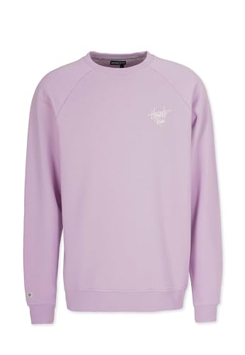 Honesty Rules Unisex Sweatshirt Raglan Signature aus Bio-Baumwolle, Faded-pink, Gr. L von Honesty Rules