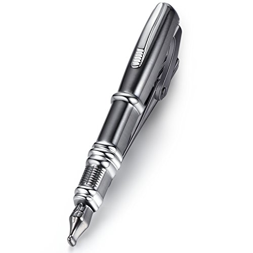 HONEY BEAR 1.97inch Hochwertig Herren Krawattennadel Krawattenklammer Tie Clip aus Kupfer,5cm von HONEY BEAR