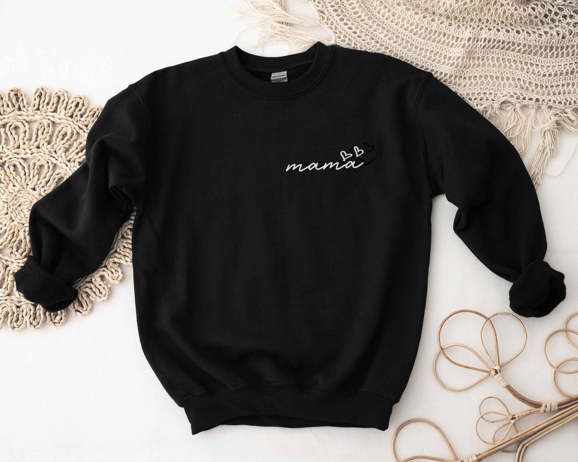 Mama Sweatshirt, Crewneck, Muttertagsshirt, Lieblings Mom Shirts, Shirt, Shirt Für Mama, Minimalist von HoneyFeltApparel