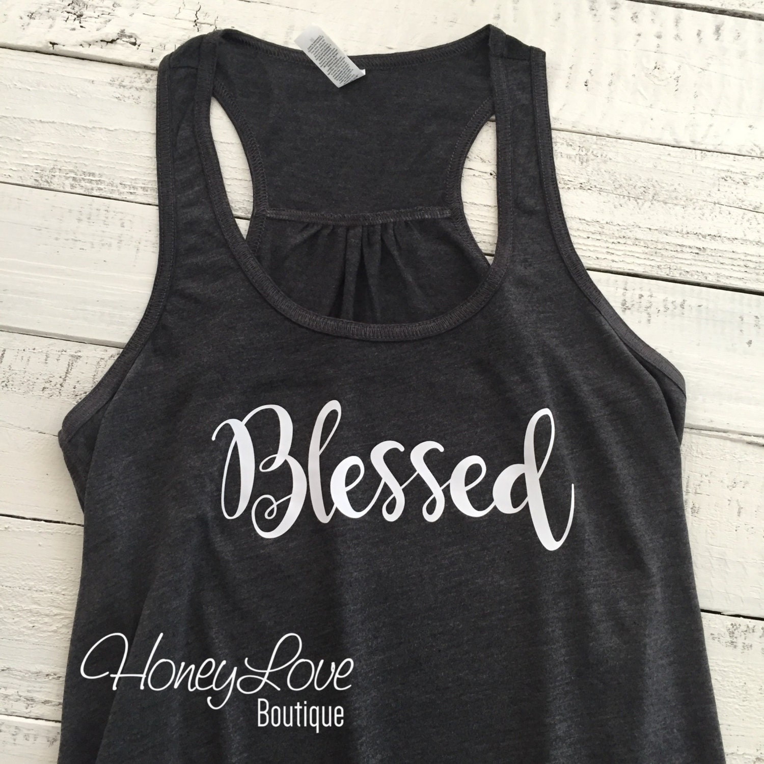 Gesegnet, Tank, Flowy Inspirierend, Segen, Christliche Kleidung, Seligen Mama, Mama Muttergeschenk, Frauen S-2xl von HoneyLoveBoutique