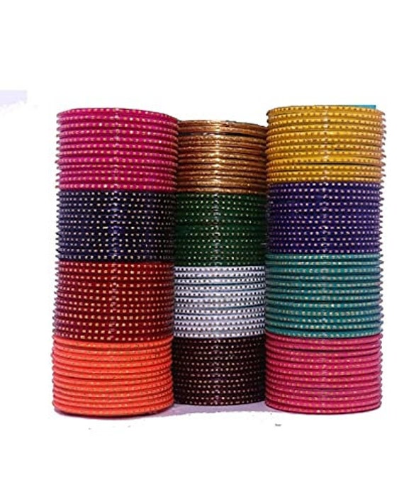 144 Armreifen Multi Color 12 Stück Jede Farbe Von Mit Goldenen Punkten Glas Für Mädchen Und Frauen Kostenloser Versand von Honeygems8