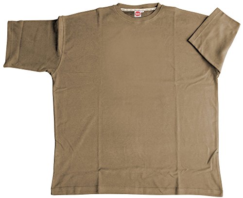 Herren Basic T-Shirt in Übergröße von Honeymoon, Farbe:Khaki, Größe:6XL von Honeymoon