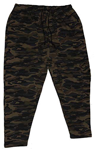 Honeymoon Herren Jogginghose Camouflage in Übergröße, Größe:3XL von Honeymoon